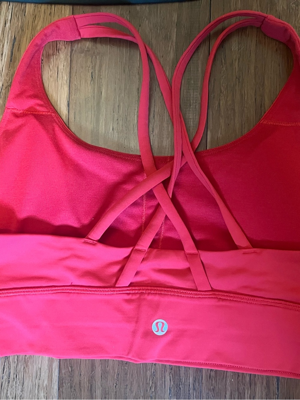 Lululemon Pink Strappy Sports Bra